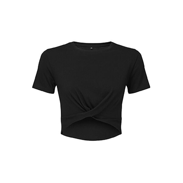 Women's TriDri® twist crop top Thumbnail