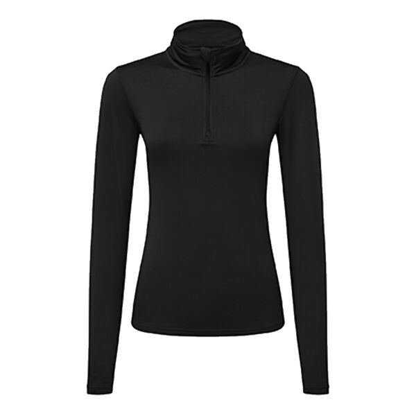 Women's TriDri® recycled long sleeve brushed back ¼ zip Thumbnail