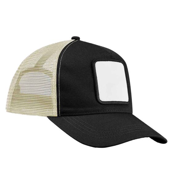 Beechfield Appliqué Patch 5 Panel Trucker Cap Thumbnail