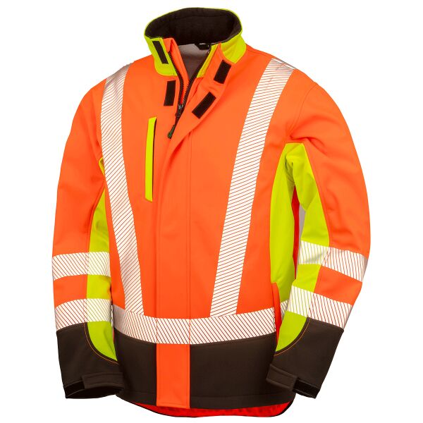 3-layer Printable 3-Tone Safety Softshell Thumbnail