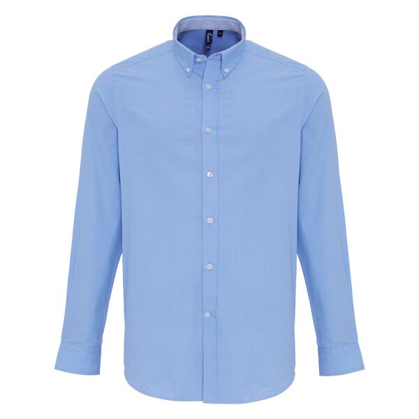 Cotton-rich Oxford stripes shirt Thumbnail