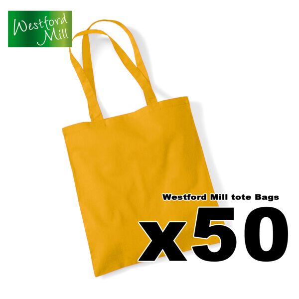 x50 Printed Tote Bags Thumbnail